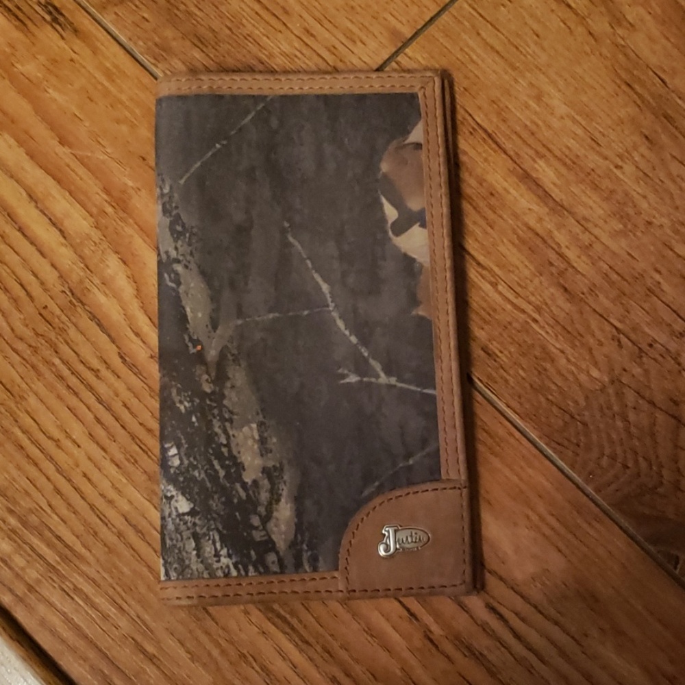 Womans check book cover